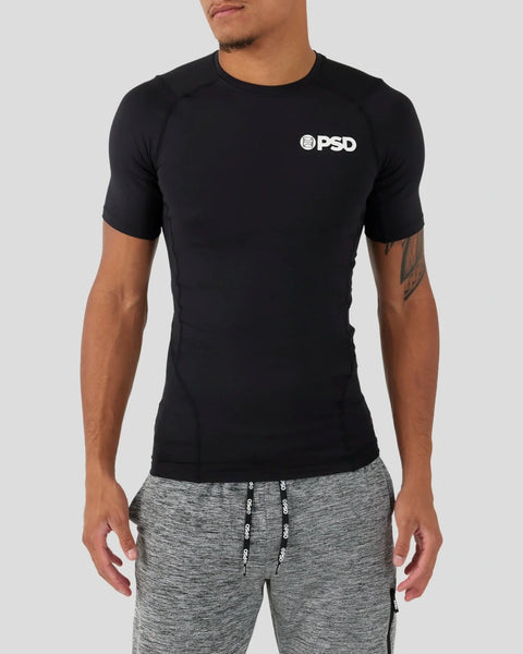 Compression Tee Short Sleeve - Black