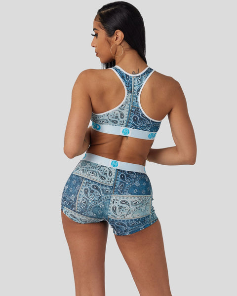 Denim Paisley